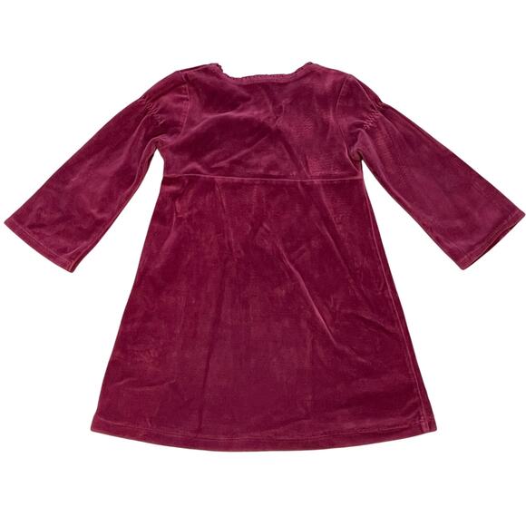 Carters Girls Holiday Velvet Dress 3T Toddlers With Hat Fall Party - Picture 2 of 6